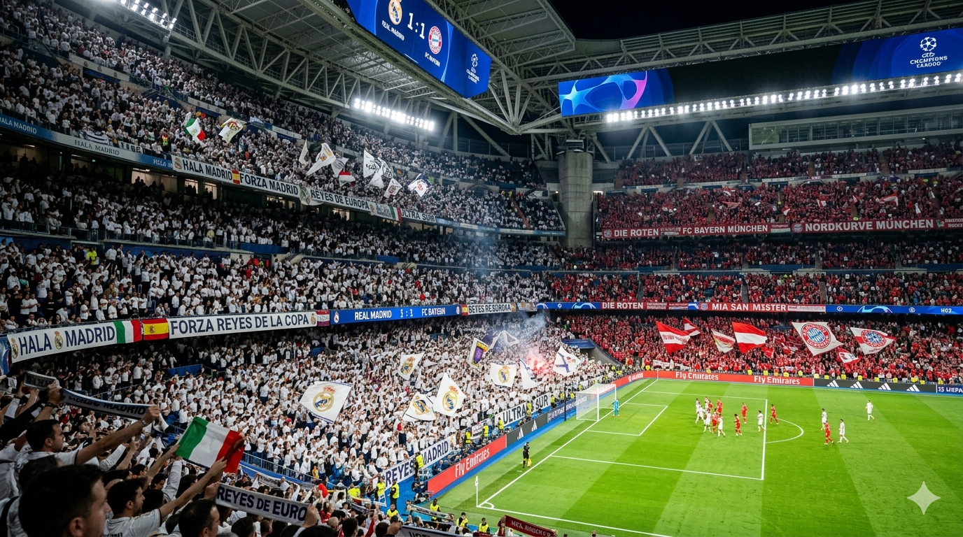 Real Madrid vs FC Bayern München