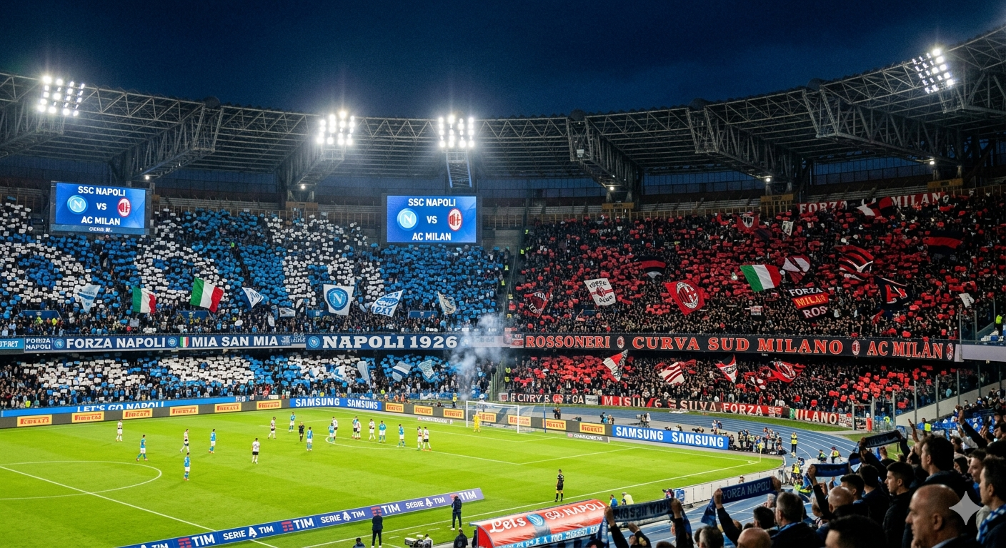 Napoli - AC Milan Grafik