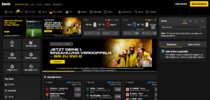 Bwin Desktop Webseite