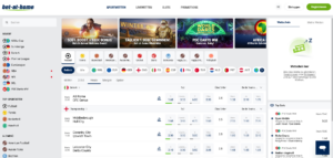 Bet-at-Home Desktop Startseite Bet-at-Home Desktop Startseite