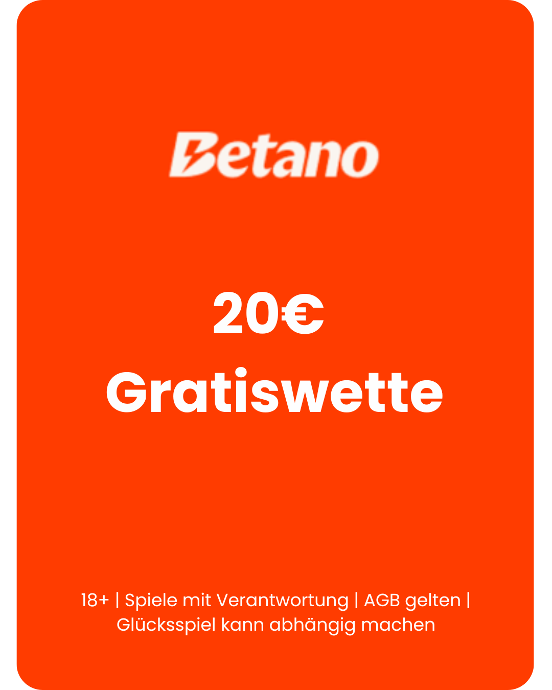 Betano Gratiswette Banner