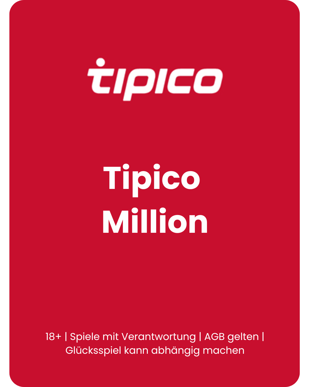Tipico Million Banner