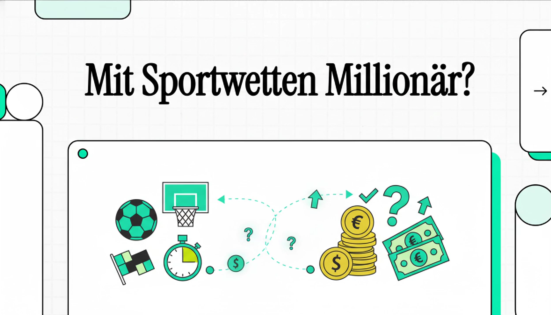 Mit Sportwetten zum Millionär?