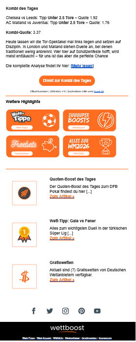 Newsletter Beispiel Teil 2